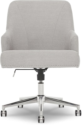 Union & Scale™ Essentials Ergonomic Fabric Swivel Task Chair, Gray  (UN58149)