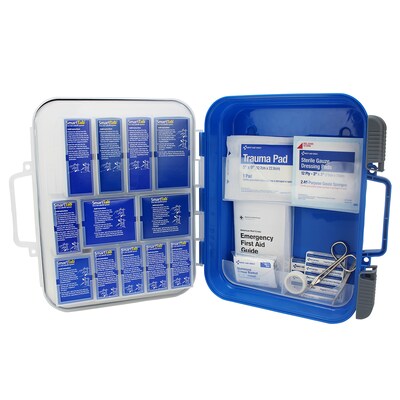 First Aid Only SmartCompliance Plastic First Aid Kit, ANSI Class A, 25 People, 112 Pieces (91537)