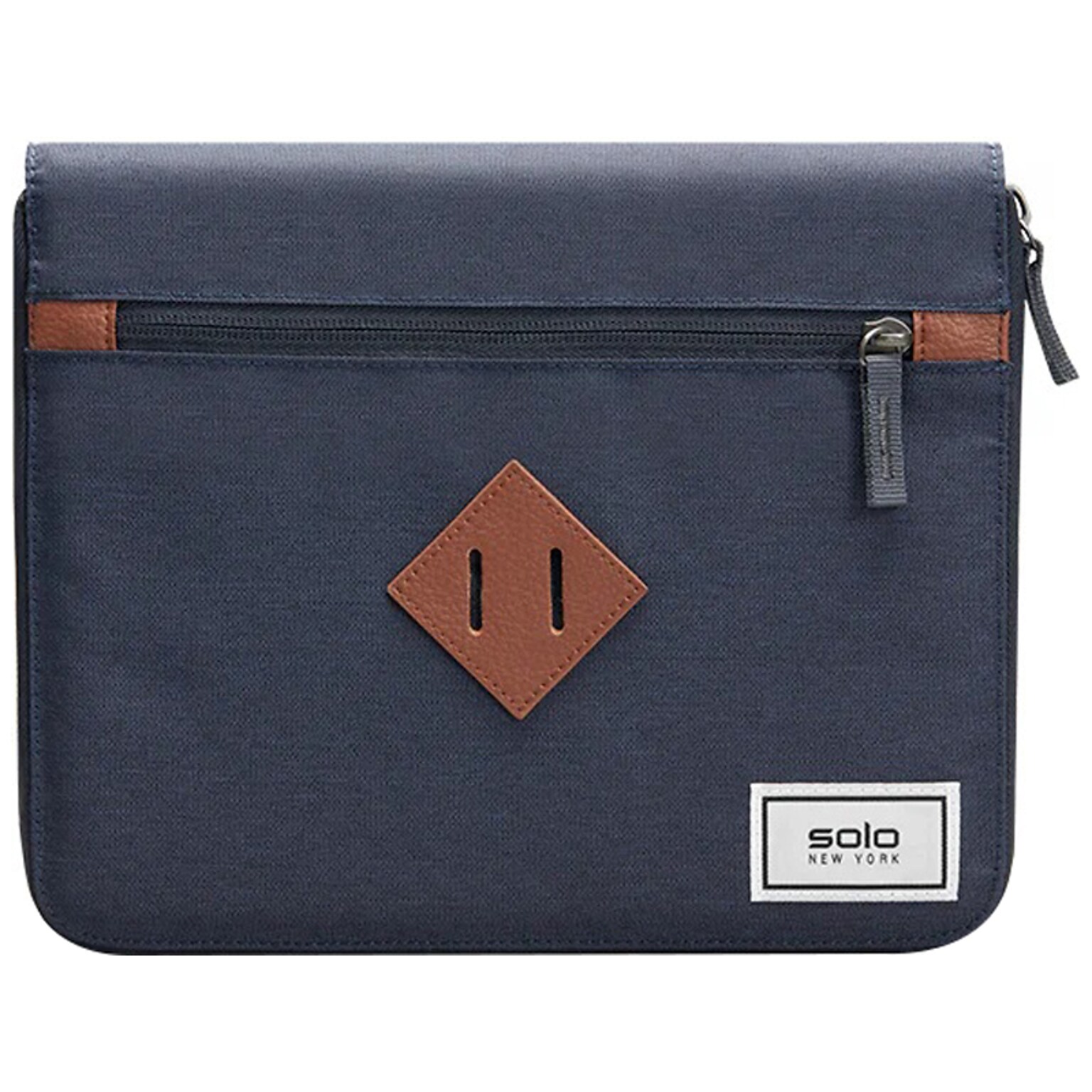 Solo New York Re:cycled Wave Polyester 11 Tablet Padfolio, Navy (UBN173-5)