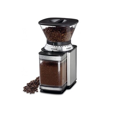 Cuisinart Burr Coffee Grinder, Silver (DBM-8/P1)