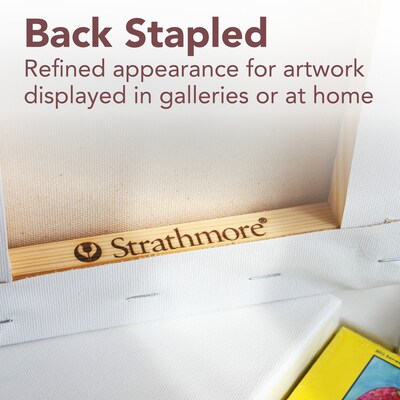 Strathmore 300 Series Gallery Stretched Canvas, 20x24 inch (STT31420)