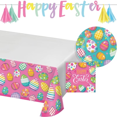 Creative Converting Happy Eggster Easter Party Kit, Serves 8 (DTC9198E4A)