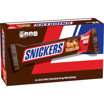 Mars Variety Pack M&M'S, SNICKERS, TWIX & 3 MUSKETEERS Milk Chocolate  Pieces, 48 oz., 30 (220-00084)