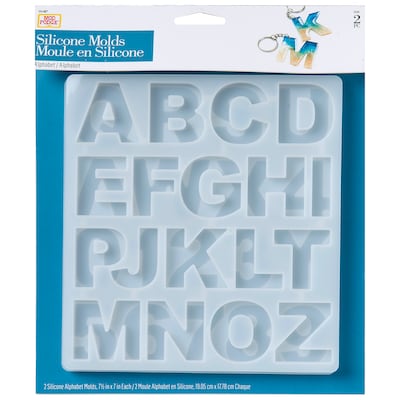 Mod Podge Silicone Resin Mold, Alphabet (MOD25293)