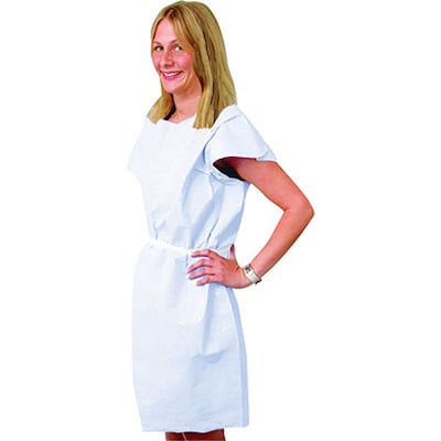 Map™ Blue Disposable Standard Exam Gowns