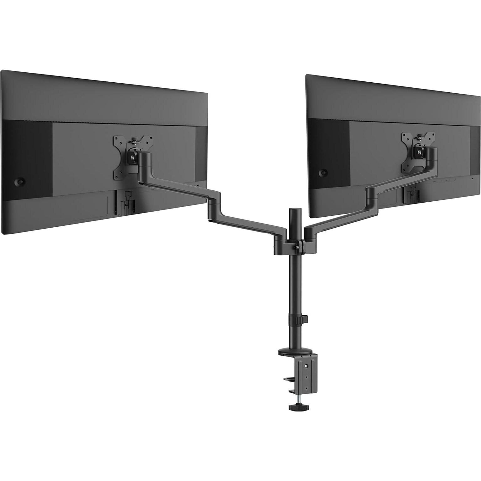 MSI PRO MT81D Premium Dual Mounting Monitor Stand Arms, Up to 32 Monitors, Black