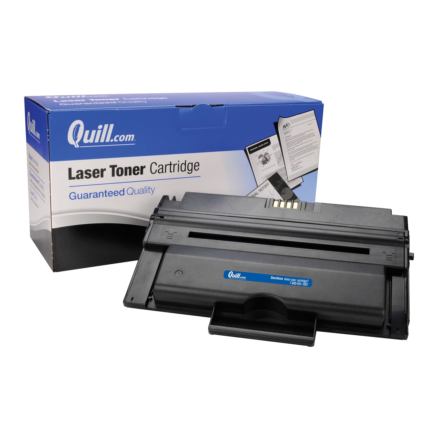 Quill Brand® Remanufactured Black High Yield Laser Toner Cartridge Dell HX756 (330-2209) (Lifetime Warranty)
