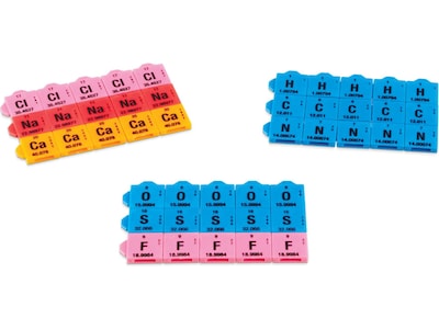 hand2mind Periodic Table Connecting Color Tiles (90634)