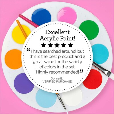 Apple Barrel Acrylic Paint Matte, 8oz., True Navy, 6/Pack (APP2616E-6)