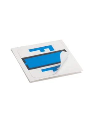 Smead BCCR Labels File Folder Label, F, Blue, 500 Labels/Pack (67076)