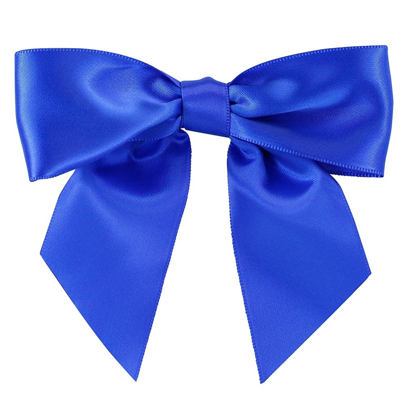 JAM Paper Satin Bows, Royal Blue, 50/Pack (52640349224)