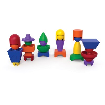 Roylco GEMO Dolls, Multicolored, 6/Set (R-49750)