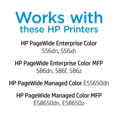 HP 981A Cyan Standard Yield Ink Cartridge (J3M68A), print up to 6,000 pages