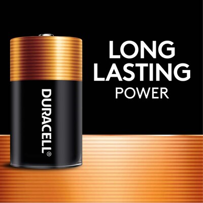 Duracell Coppertop D Alkaline Batteries, 72/Carton (MN1300)