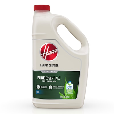 Hoover Pure Essentials Carpet Cleaning Solution, Liquid, Fresh Rain Scent, 128 oz., (AH31965)