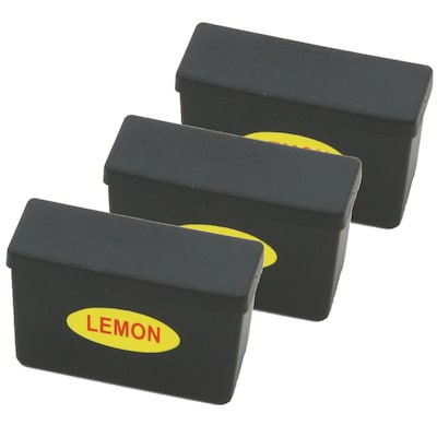 iTouchless Lemon Scent Trash Can Frangrance Cartridge Replacements, 3/Pack