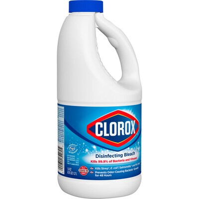 Clorox Disinfecting Bleach, Concentrated Formula, 43 Oz. (32260)