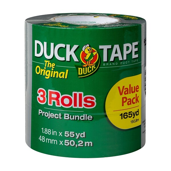 48 Rolls Black Duct Tape - 2x 60 Yards - 7 Mil - Utility Grade Adhesive  Tape