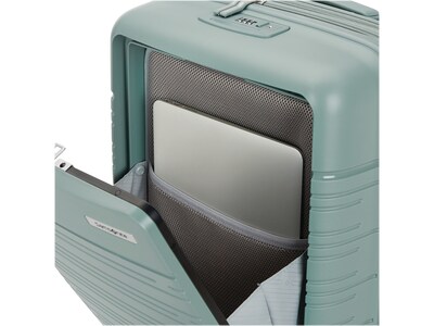 Samsonite Elevation Plus 23" Hardside Carry-On Suitcase, 4-Wheeled Spinner, TSA Checkpoint Friendly, Cypress Green (142910-1244)