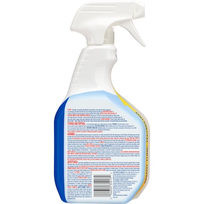 CloroxPro Clean-Up Disinfectant Cleaner with Bleach Spray, 32 oz., 9/Carton (35417)