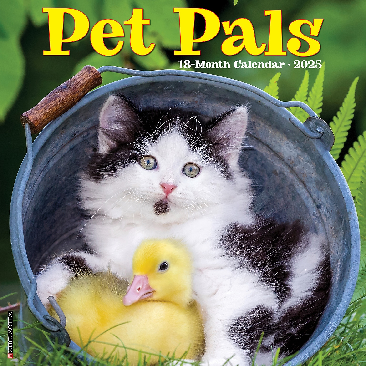 2025 Willow Creek Pet Pals 12 x 12 Monthly Wall Calendar (44438)