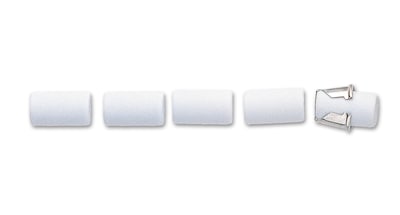 Pentel Large Refill Erasers, White, 5/Pack (PDE-1)