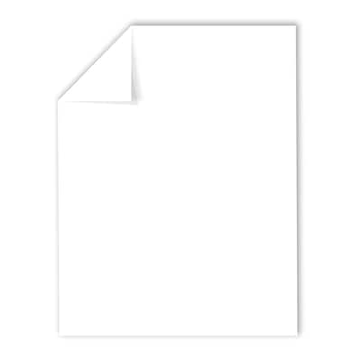 Neenah Exact Vellum Bristol Cardstock, 8.5" x 11", 67 lb., White, 250 Sheets/Ream (80211)