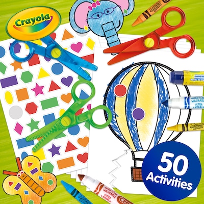 Crayola Scissor Skills Activity Kit, 168/Set (BIN811519)