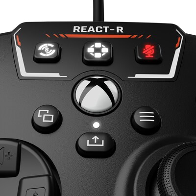 Turtle Beach REACT-R Controller Wired Game Controller for Xbox Series X|S, Xbox One & Windows PCs (TBS-0730-05)