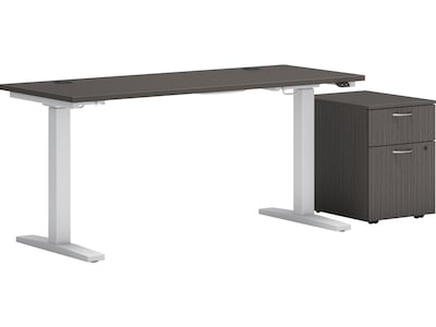 Hon height deals adjustable desk