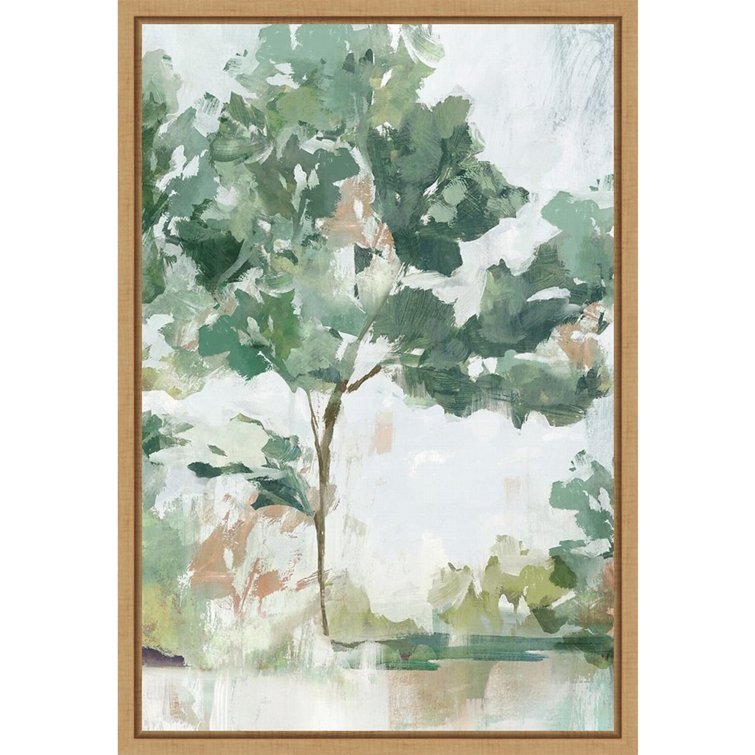 Amanti Art Forest Beauty I by Isabelle Z Framed Canvas Wall Art Print, 16 x 23 (A42675339727)