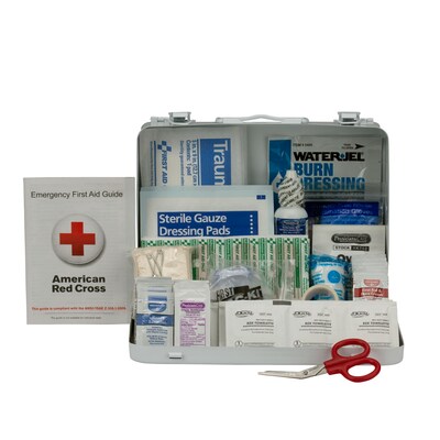 First Aid Only First Aid Kits, 89 Pieces, White, Kit (90560)