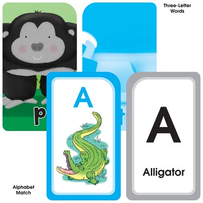 School Zone Alphabet Flash Cards, 4/Pack (SZP04043)