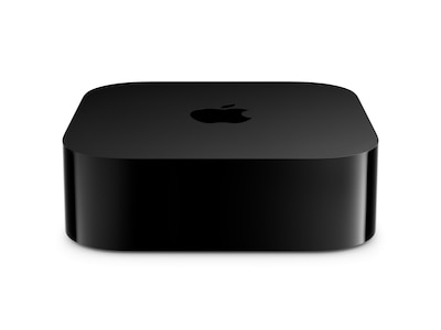 Apple TV 4K, Wi-Fi + Ethernet, 128GB, Black (MN893LL/A) | Quill.com