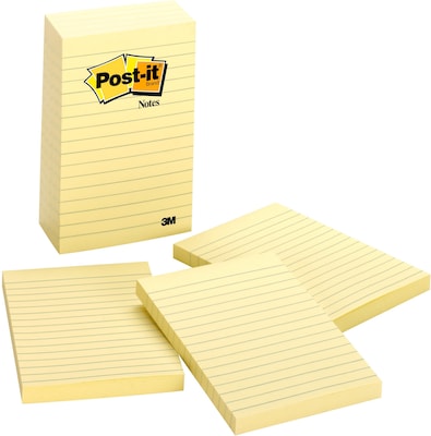 Post-it Extreme Notes, 3 x 3, Orange, Green, Yellow, Mint, 32 Pads 