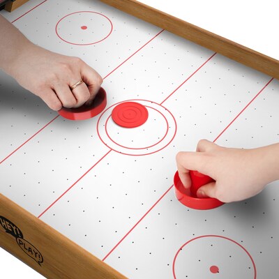 Hey! Play! 22-inch Air Hockey Table Mini Arcade Game