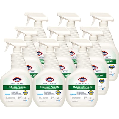 Clean-Up Disinfectant Spray with Bleach in 32 oz. Spray Bottle - 9  Bottles/Case (35417)