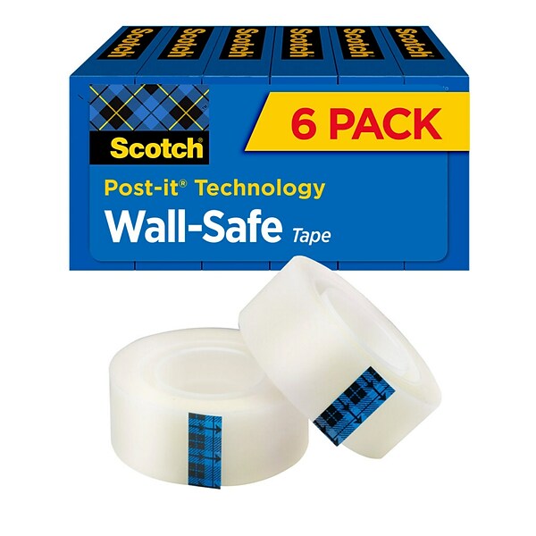 Scotch Magic Invisible Tape Refill, 3/4 x 27.77 yds., 24-Pack (810K24)