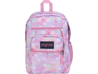 JanSport Big Student Daisy Backpack, Floral, Pink/Purple (JS0A47JKAO5) |  Quill.com