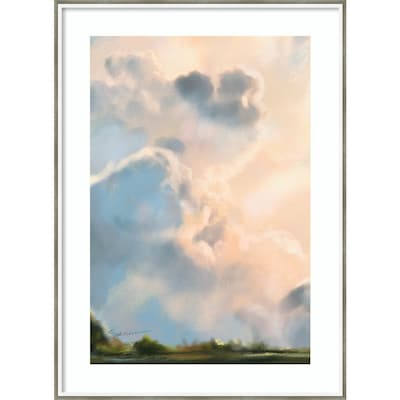 Amanti Art Cloud I by Mary Sparrow Wood Framed Wall Art Print, 30 x 41 (A42677449999)