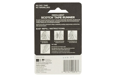 Scotch Double-Sided Adhesive Tape Runner Value Pack 16 oz. #6055 NIB