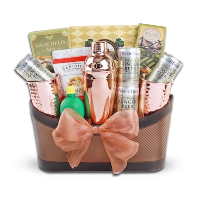 Alder Creek Gift Baskets Moscow Mule Gift Basket (9 Items)