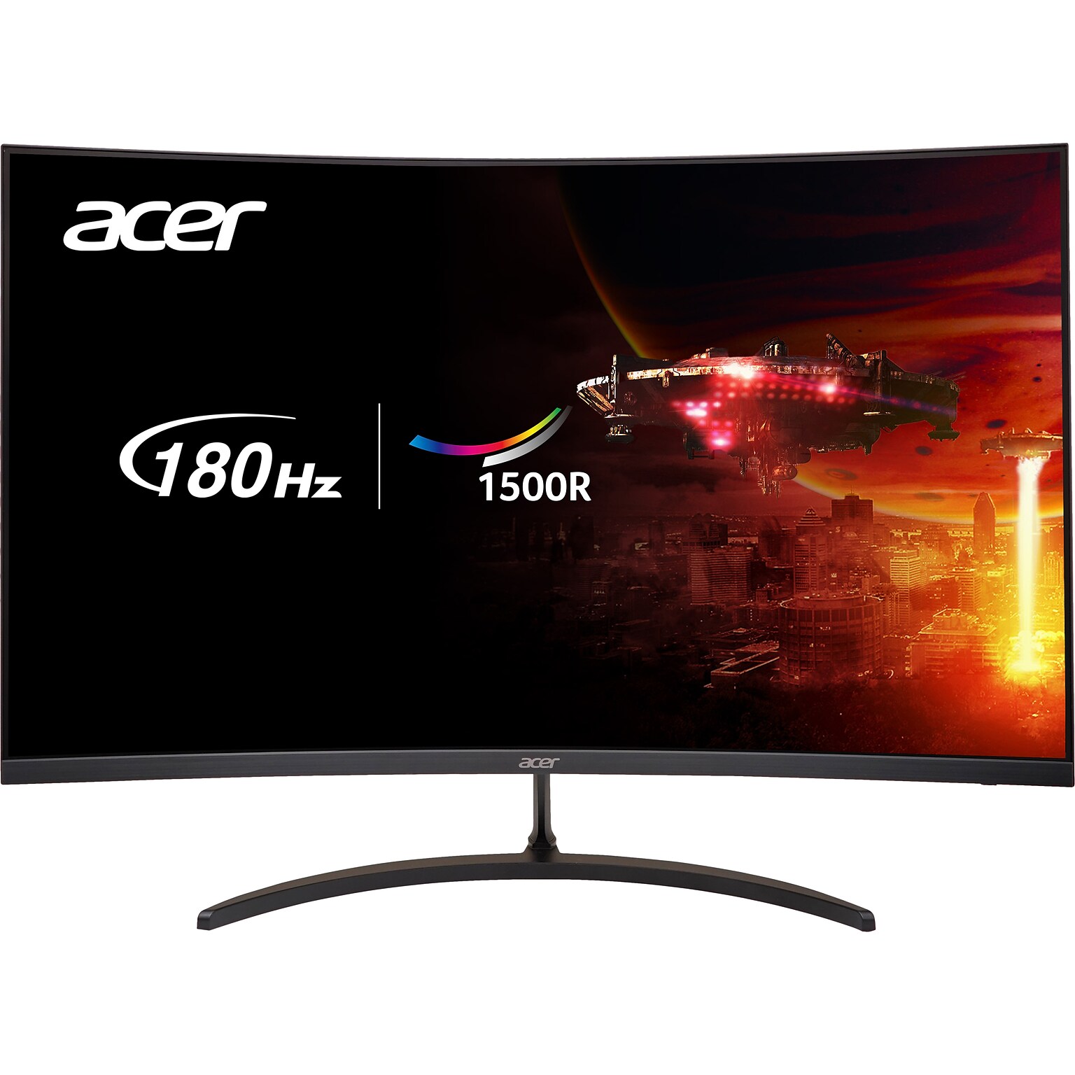 Acer Nitro 31.5 Curved FHD 180 Hz LCD Gaming Monitor, Black (EDS320Q S3BIIPX)