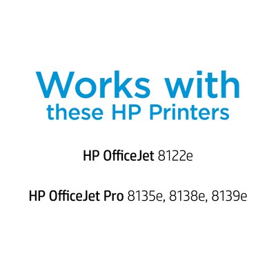 HP 936e EvoMore Black High Yield Ink Cartridge, Print Up to 2,500 Pages (4S6V6LN)