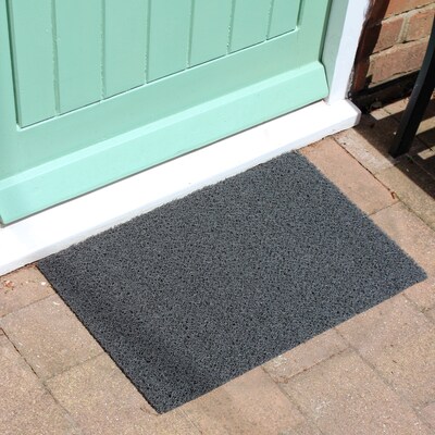 Floortex Doortex Twistermat Outdoor Entrance Mat, 60 x 36, Storm Gray (NREMFLVA0014)