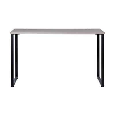 Hirsh Standing Height Computer and Office Desk, 72 x 30, Black/Gray Elm (23953)