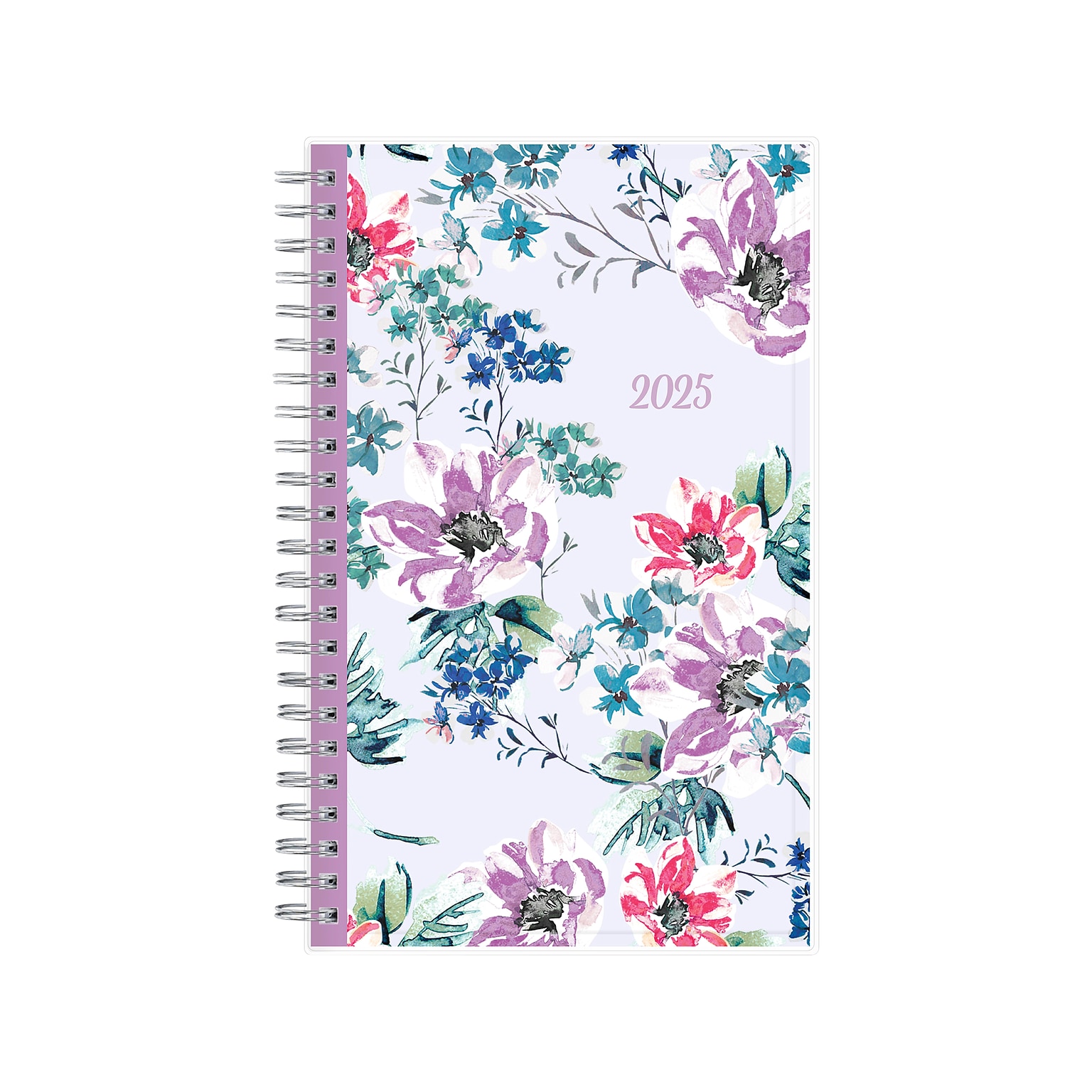 2025 Blue Sky Laila 5 x 8 Weekly & Monthly Planner, Plastic Cover, Multicolor (137276-25)