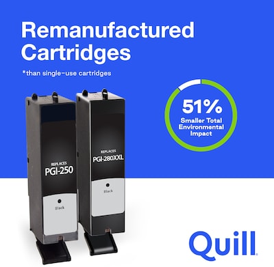 Quill Brand®  Remanufactured Black High Yield Inkjet Cartridge  Replacement for HP 74XL (CB336WN) (Lifetime Warranty)