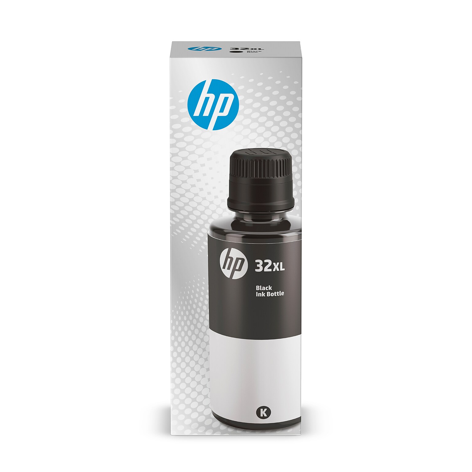 HP 32XL Black High Yield Ink Tank Bottle Refill, Print Up to 6,000 Pages (1VV24AN)