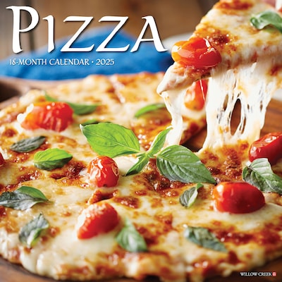 2025 Willow Creek Pizza 12 x 12 Monthly Wall Calendar (44476)